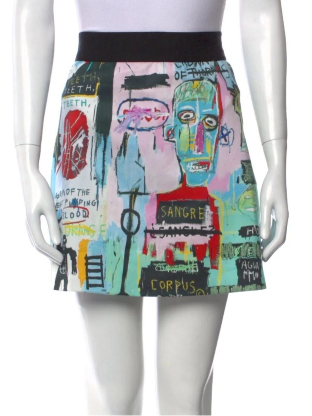 Alice & Olivia Limited Edition Basquiat Skirt